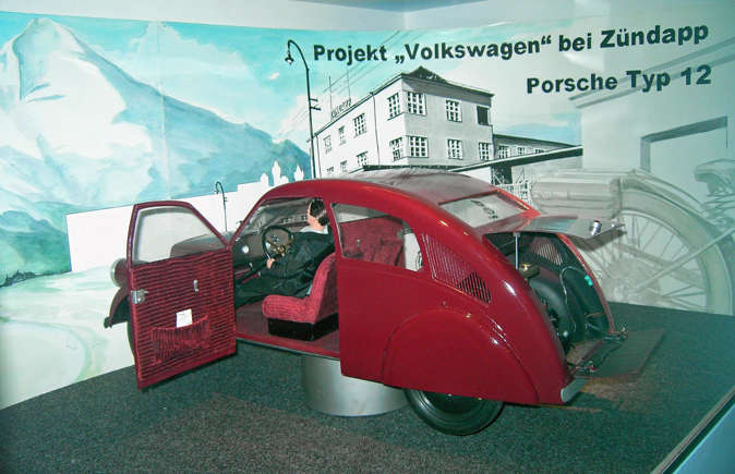 El económico Porsche Tipo 12 para Zündapp