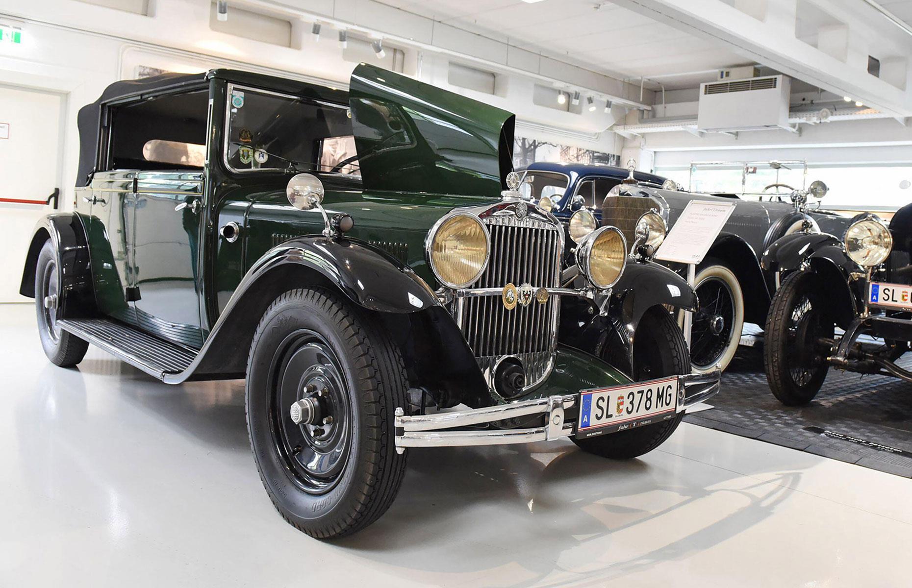 Breve etapa de Ferdinand Porsche en Steyr