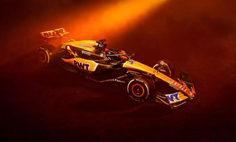 Haas and Alpine F1 race cars have special liveries for the US Grand Prix