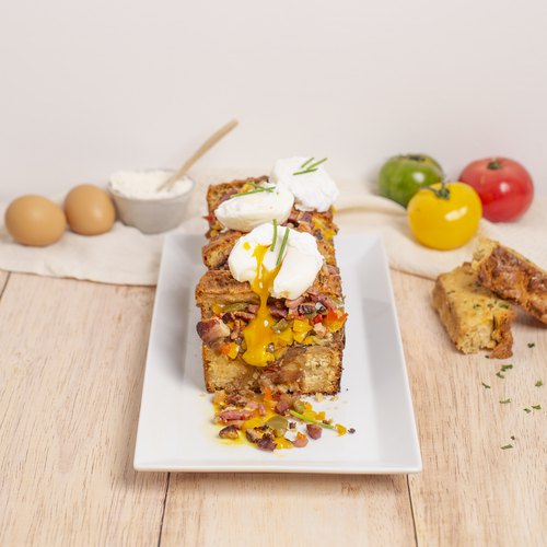 Herzhafter Frühstücks-Kuchen