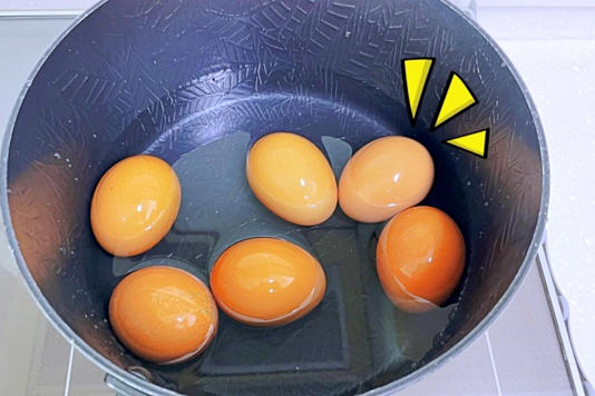 계란 삶을 때