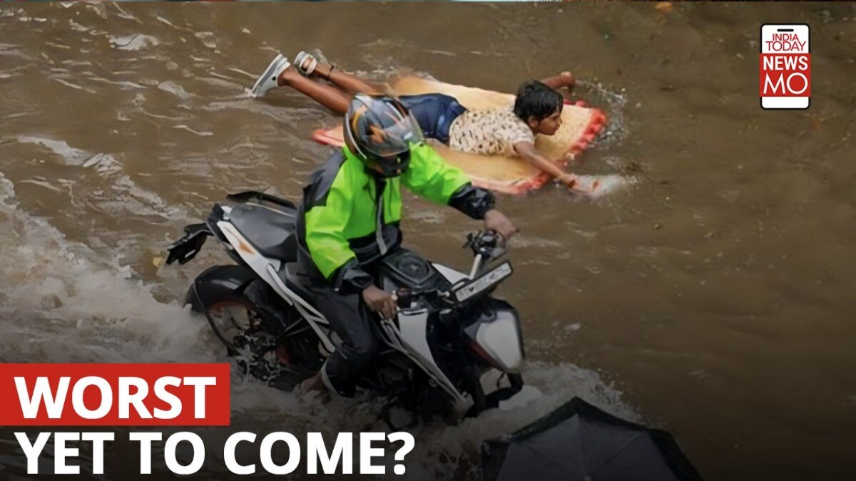 Tamil Nadu: Heavy Rain Cripples Chennai, Weather Dept Issues Red Alert