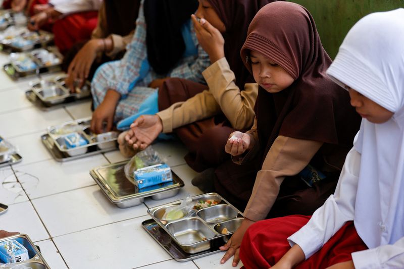 Indonesia's Free Meals Plan In The Spotlight As Prabowo Readies For Office