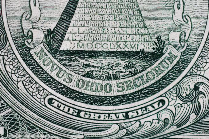 Here’s what the symbols on the US one dollar bill mean