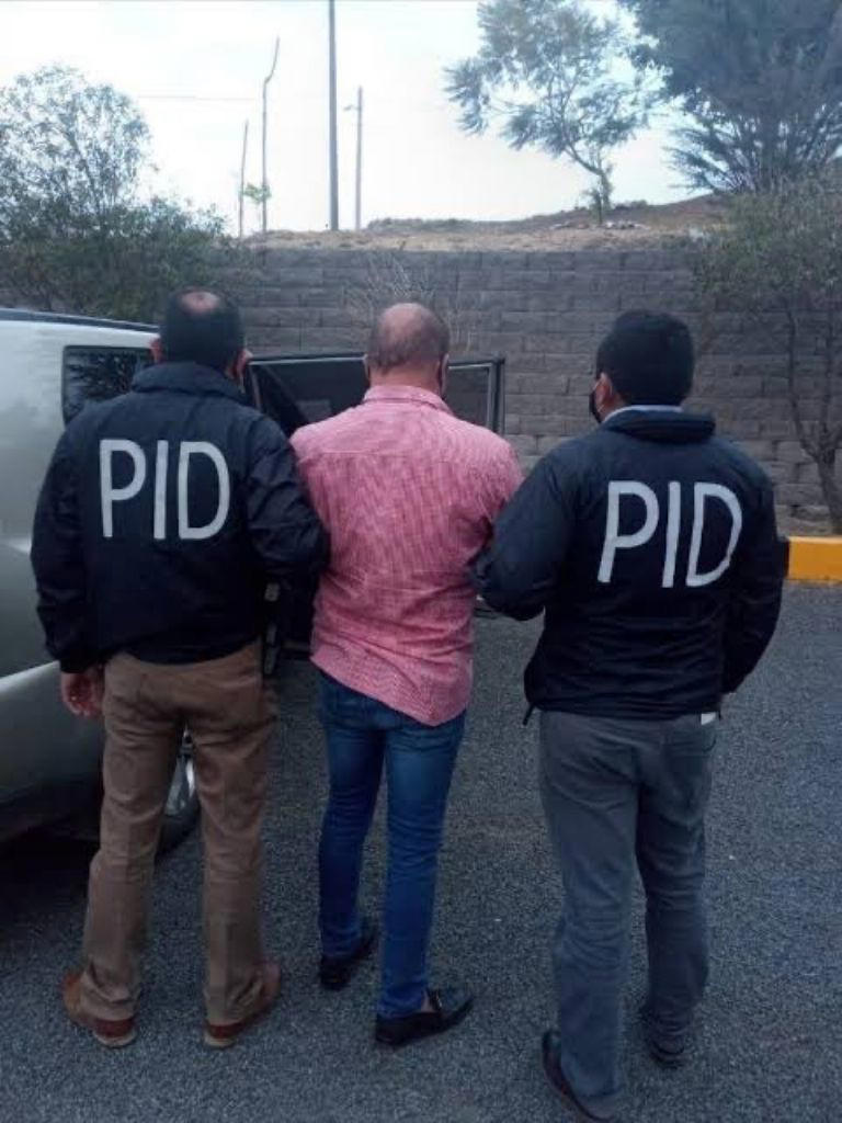 Así fue la detención del alcalde en 2020. Foto: @CarlosVinicioAR
