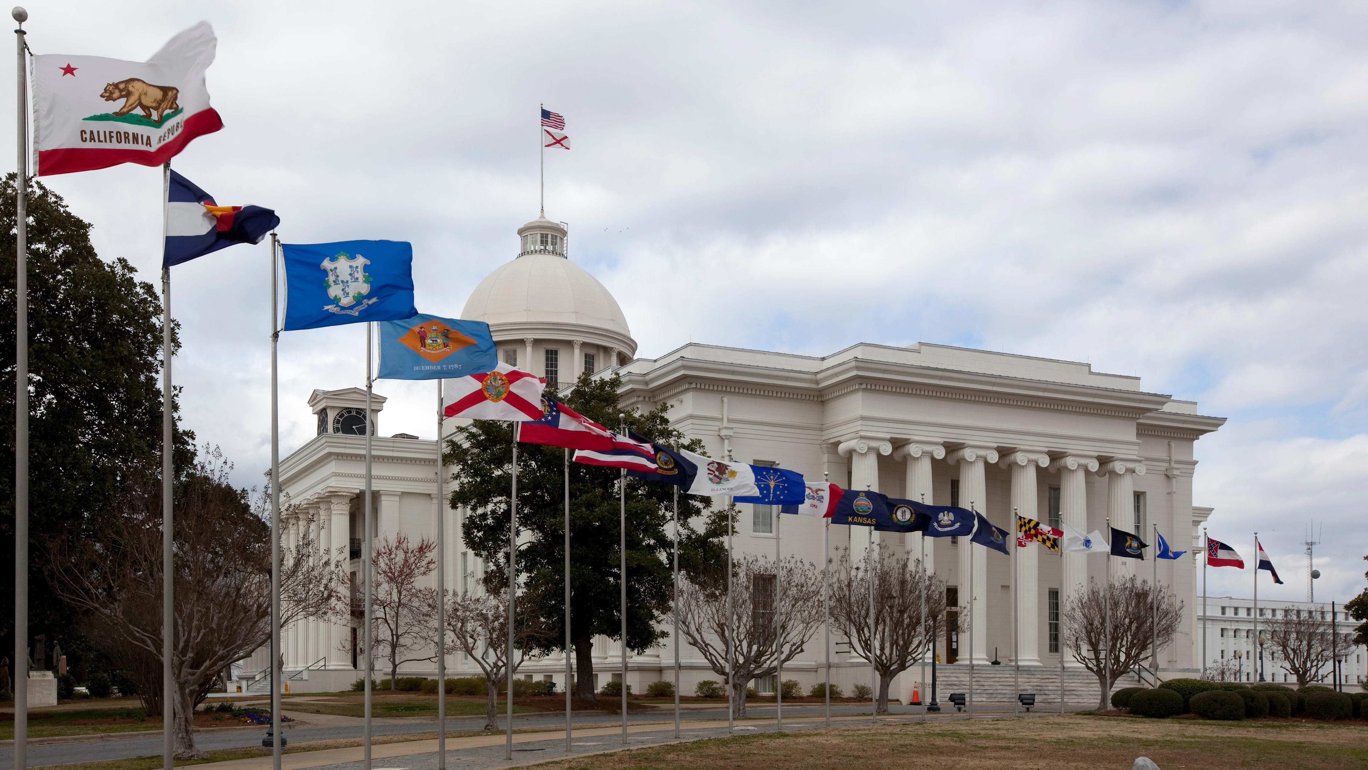 Gold domes, historic statues, and nods to state flags: Photos show what ...