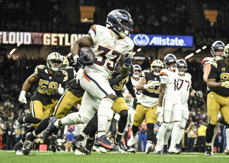 PHOTOS Denver Broncos throttle New Orleans Saints for 3310 win in NFL