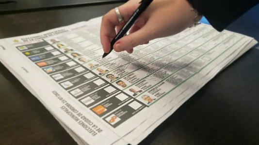 El Gobierno promulgó la ley de la boleta única de papel.