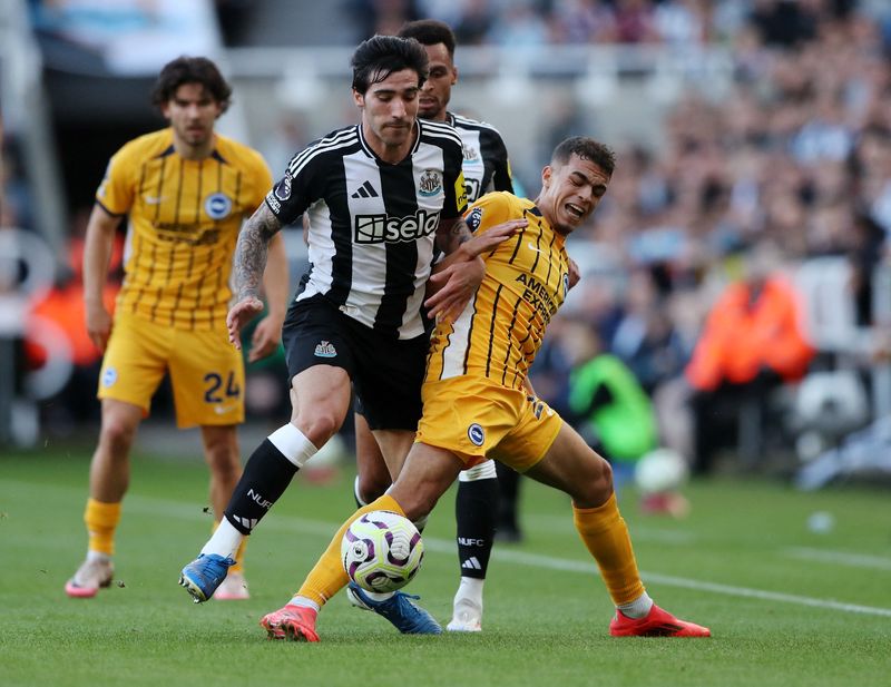 Soccer-Brighton Punish Wasteful Newcastle In 1-0 Away Win