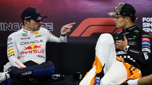 Max Verstappen and Lando Norris are embroiled in a fierce title battle LAT Images