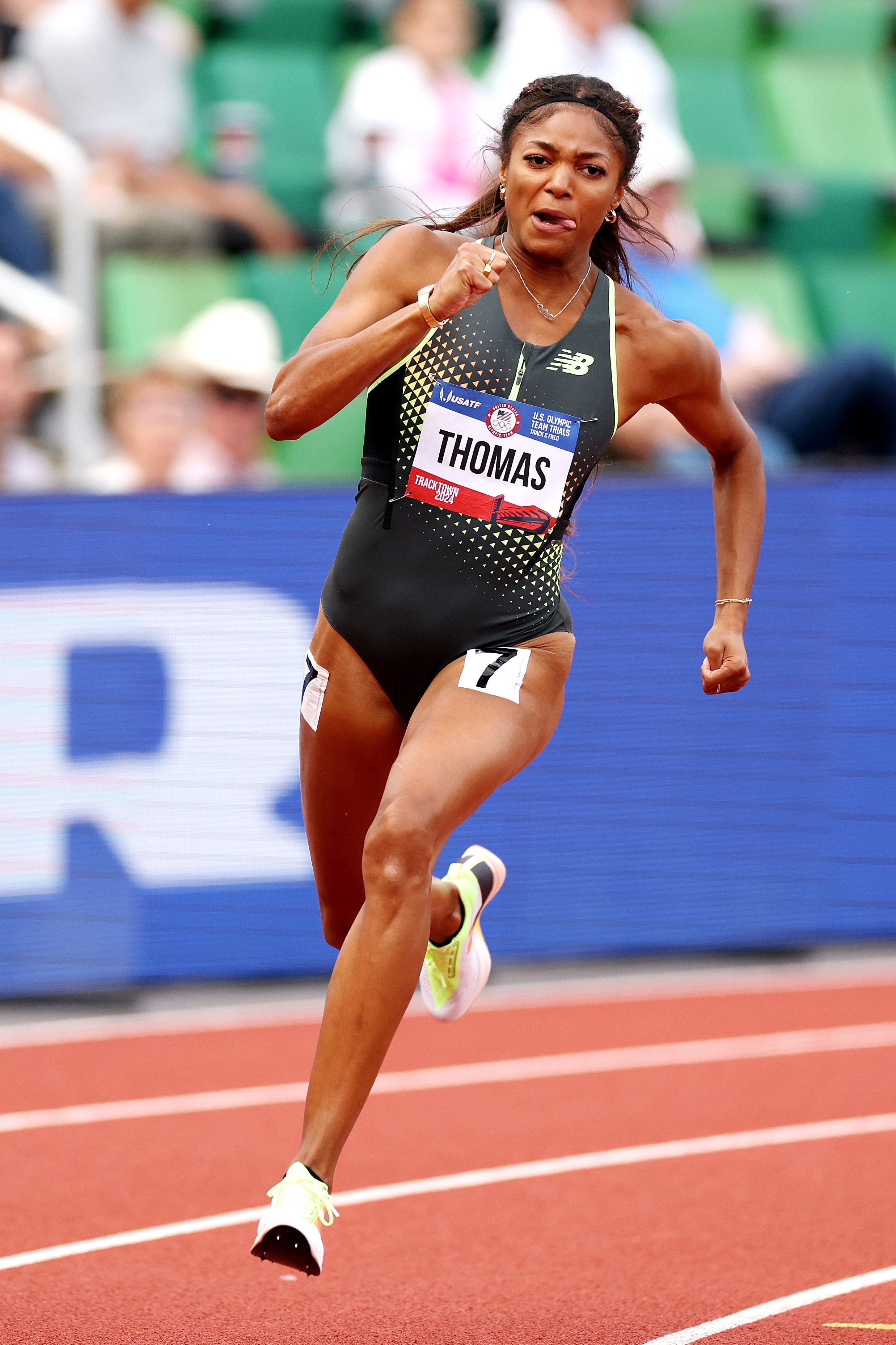 Gabby Thomas, Team USA track star and Sports Illustrated Swimsuit model