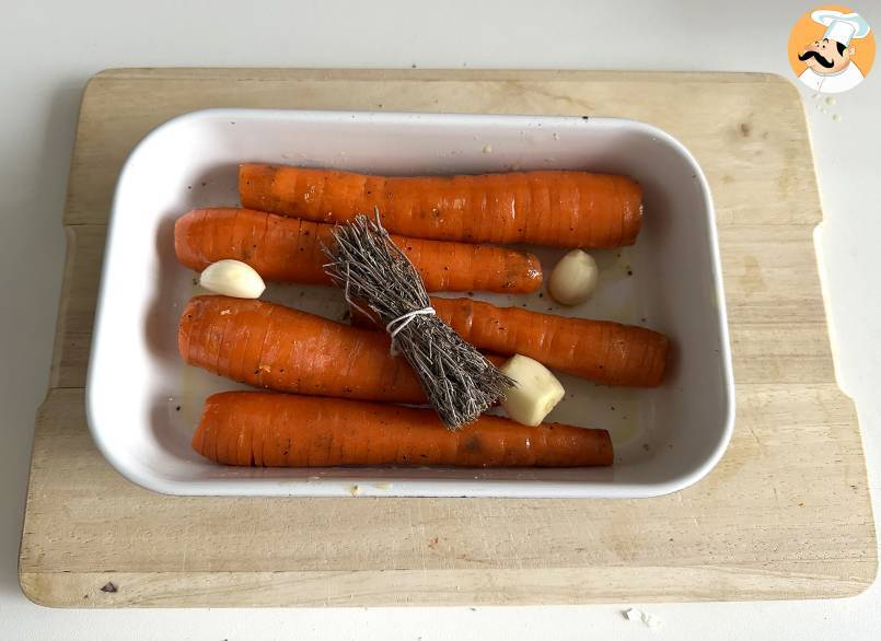 Karotte in honig-clementinen-sauce