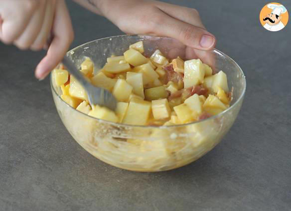 Baked tortilla omelette