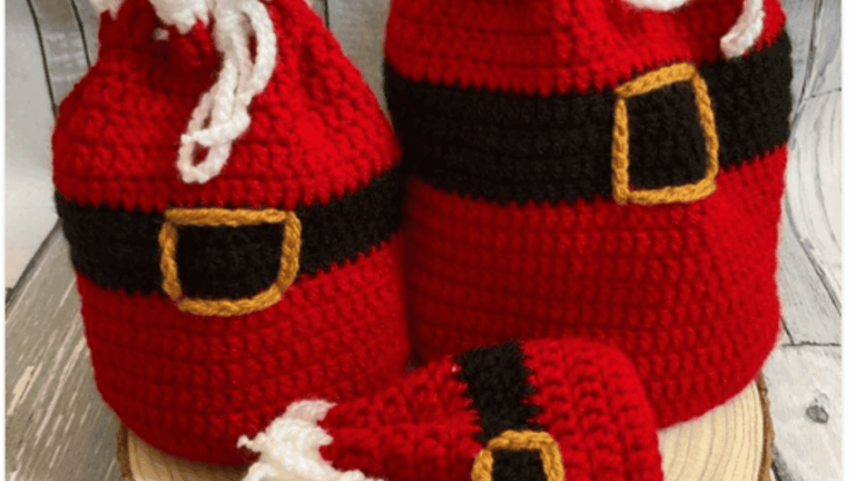 Christmas Crochet Bag Patterns