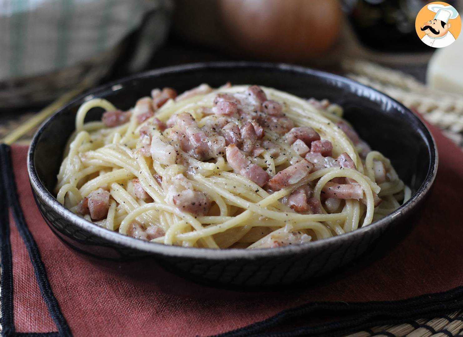 Nudeln mit speck: einfach, günstig und cremig