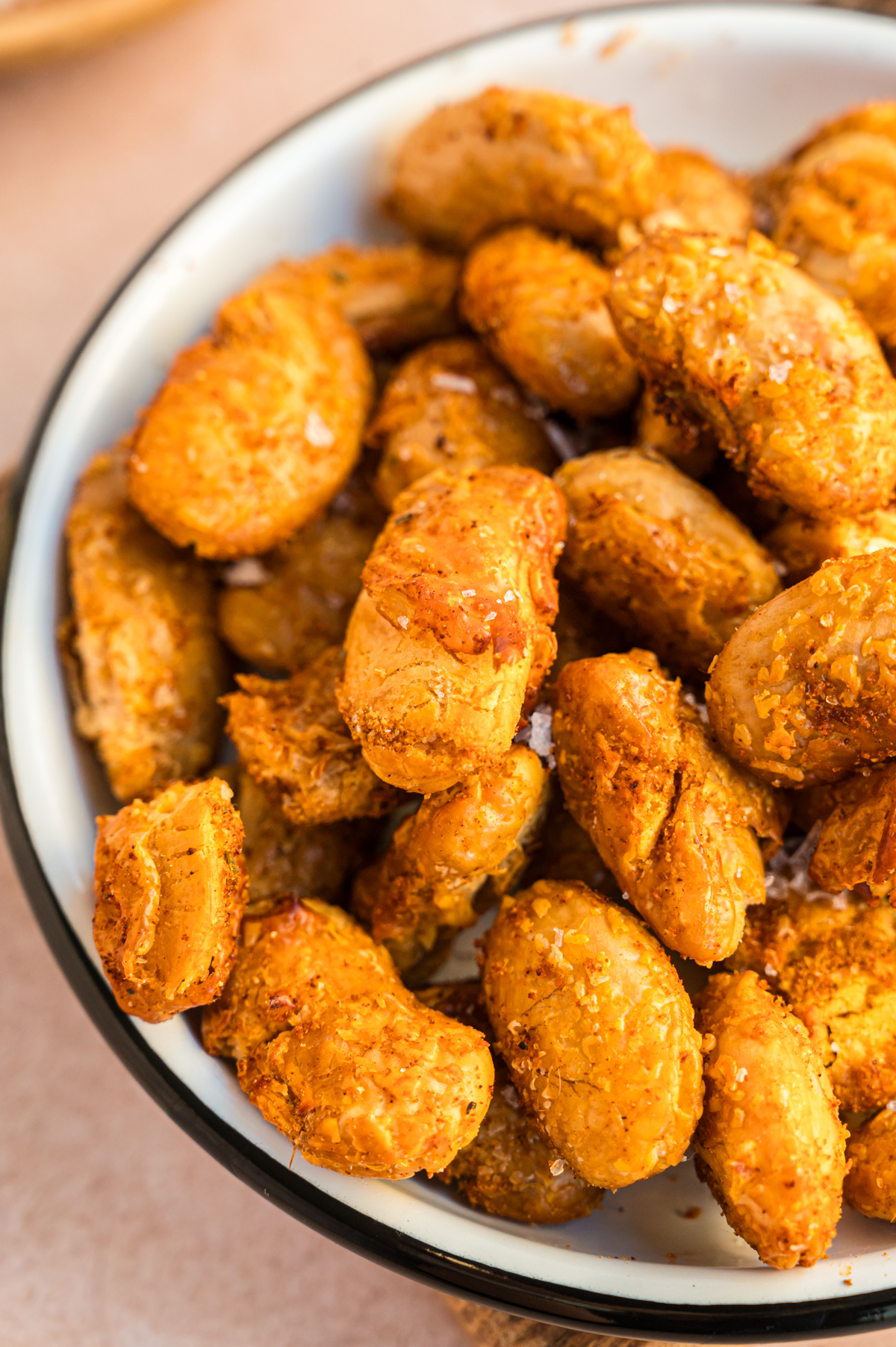Gebackene Weiße Bohnen aus der Heißluftfritteuse: Knusprig, lecker und ...