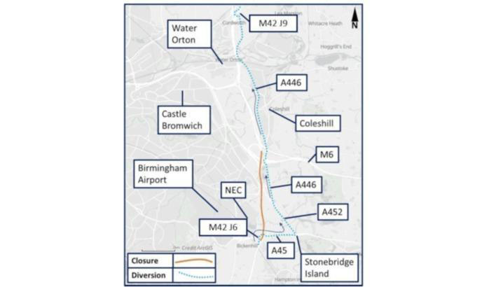 Traffic update for Warwickshire: M42 to close for three weekends to ...