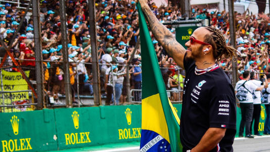 Lewis Hamilton is an honorary citizen of Brazil LAT Images