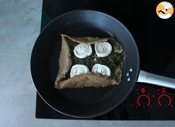 Ziegenkäse-spinat-galette