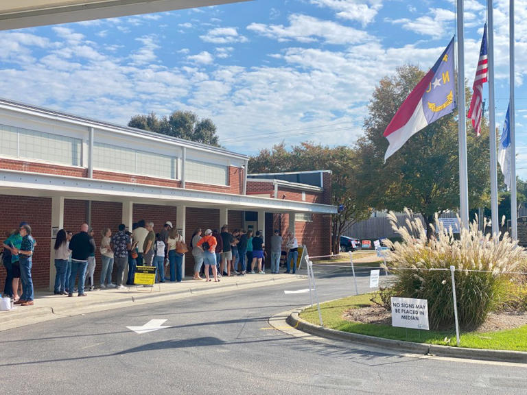 NC early voting numbers top 2020 turnout; state election officials