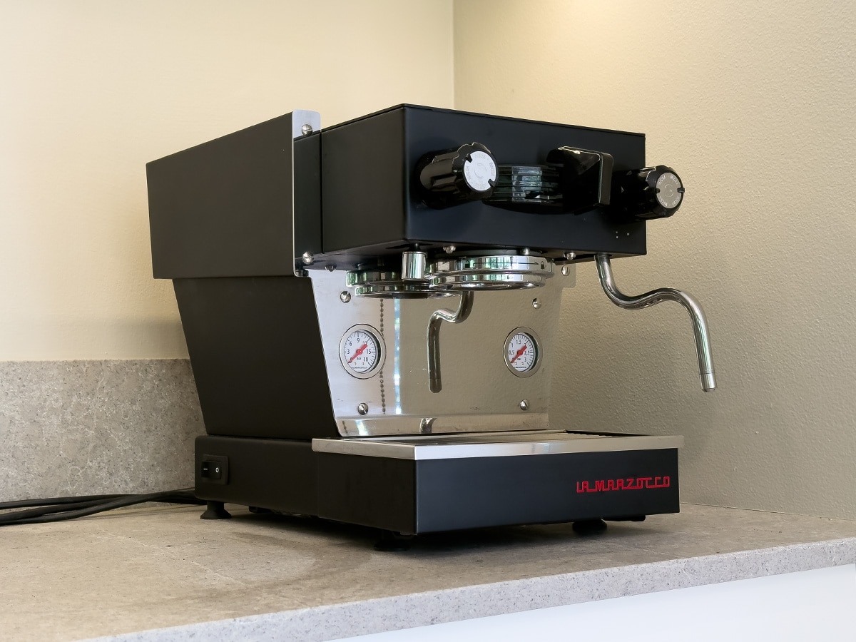 La marzocco linea micra on bench