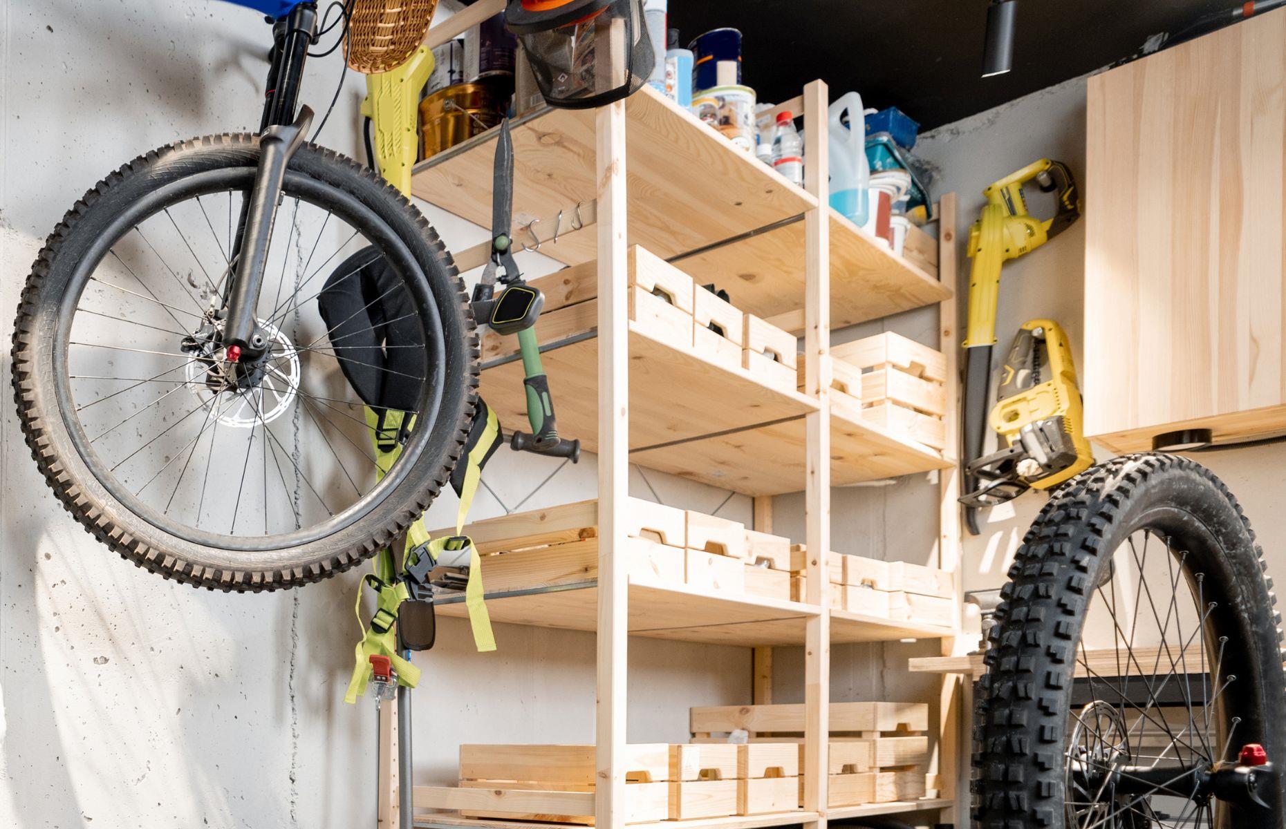 View of Clever garage storage hacks to help you organize your space