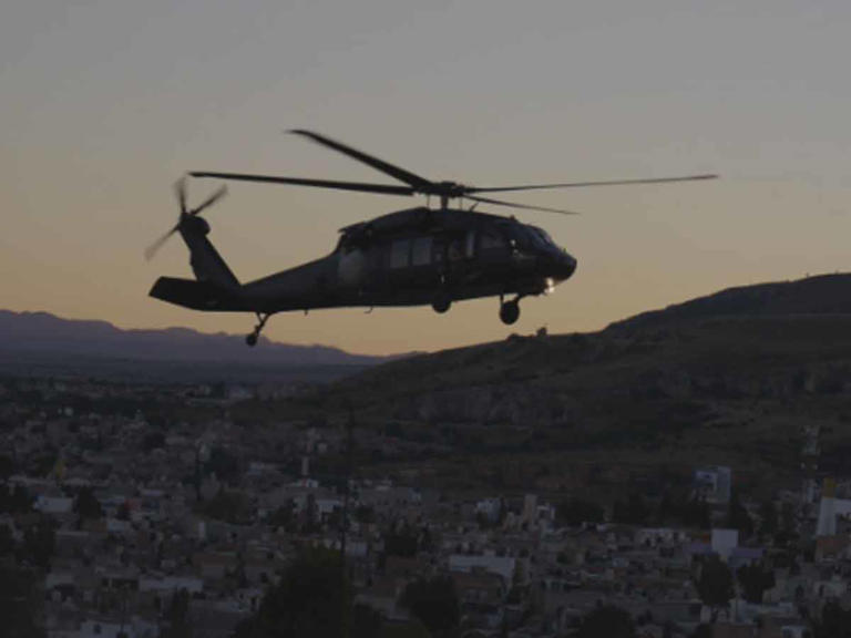 Refuerza Zacatecas vigilancia con un poderoso helicóptero Black Hawk 