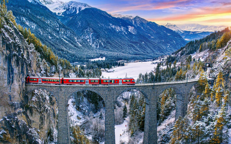 Switzerland’s iconic Bernina Express remains a magical journey