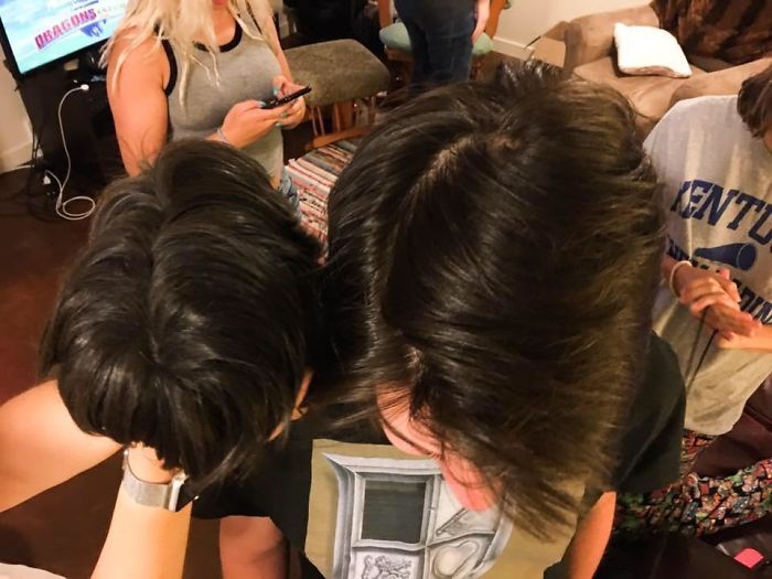 #20 My Daughter's Boyfriend And My Peruvian Guinea Pig Share A Similar Hairdo