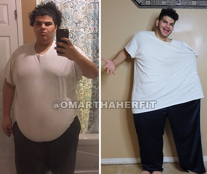#25 Tried On My Old Clothes After Losing 220 Lbs (2018 vs. 2019 Comparison)