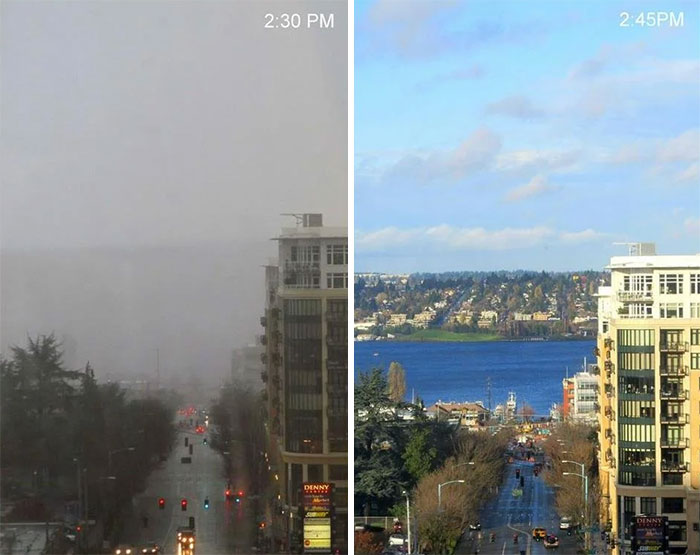 #31 15 Minute Difference In Seattle Weather