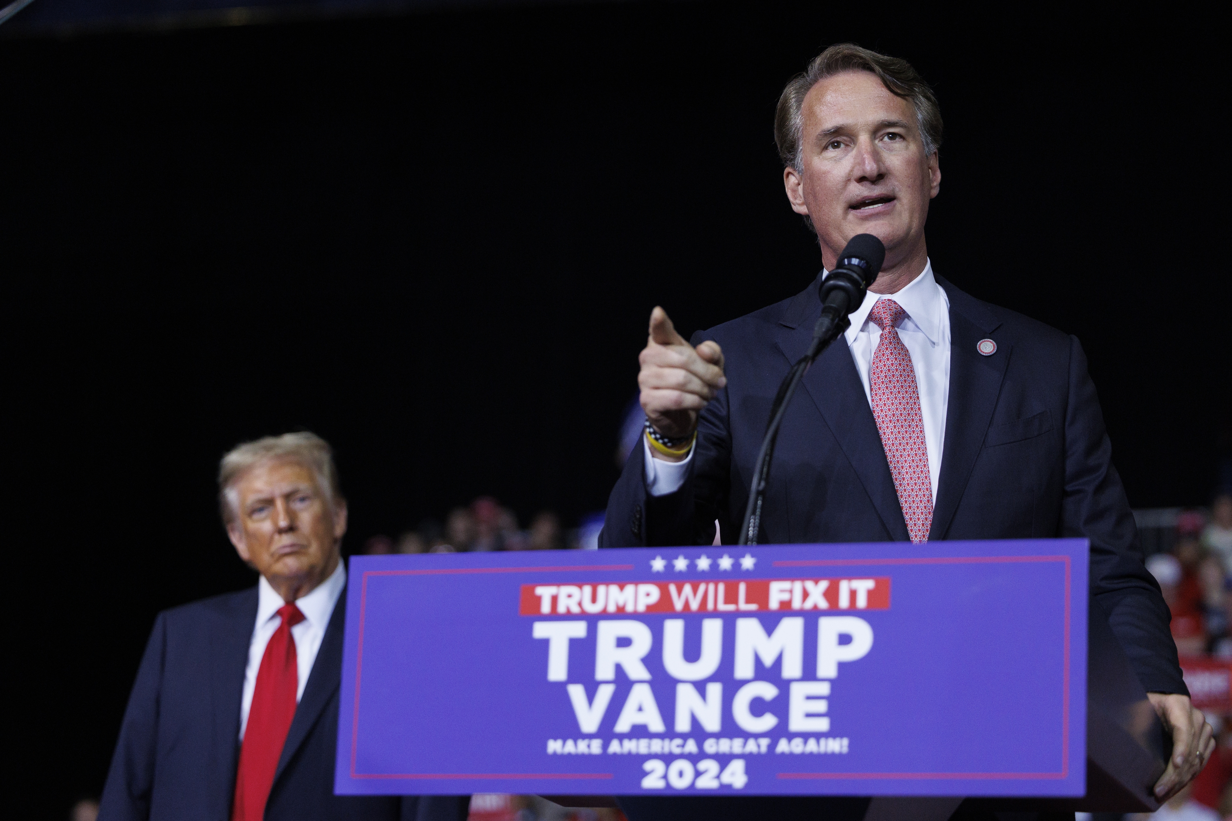 Va. Gov. Youngkin says voters asked for Trump disruption as fallout continues
