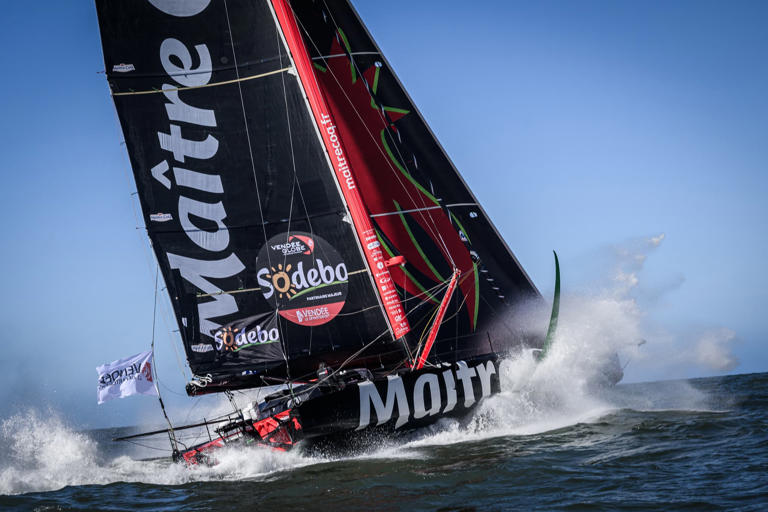 L'Imoca de Bestaven sur le Vendée Globe 2021