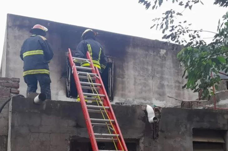 Incendio en la habitación de Aralí