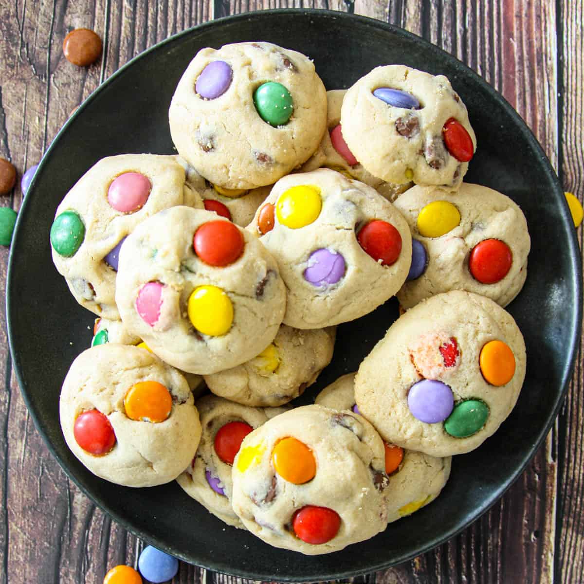 Smarties Cookies