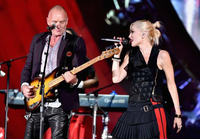 Sting, Gwen Stefani