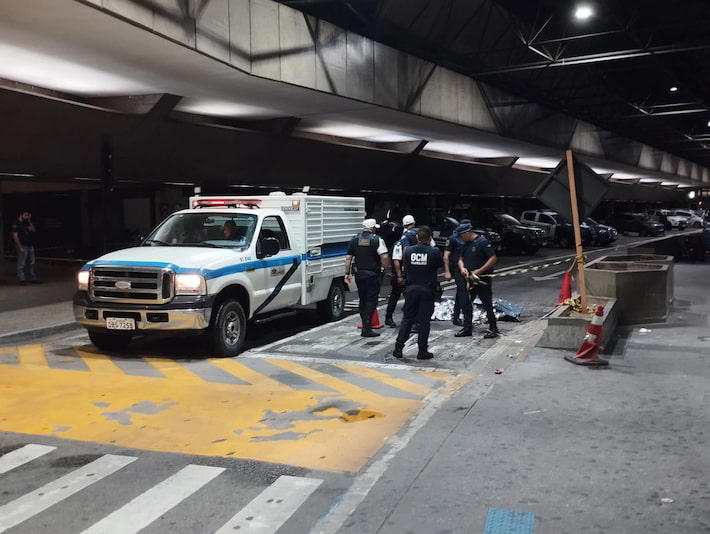 Gritzbach voltava de viagem quando foi atacado a tiros no Aeroporto de Guarulhos. Foto: Ítalo Lo Re/Estadão