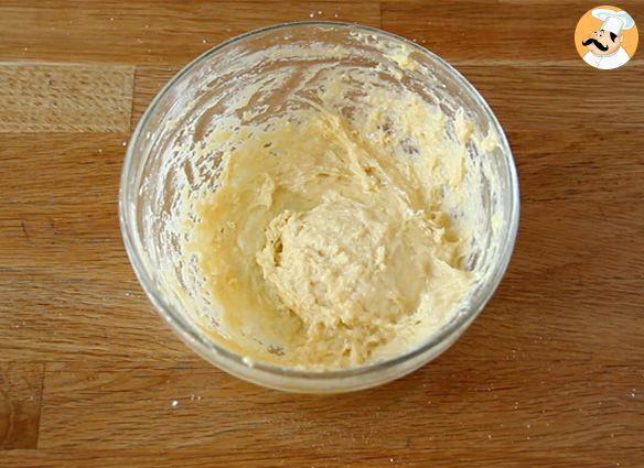 Passo 1 - Crepe salgado recheado com béchamel, queijo e presunto