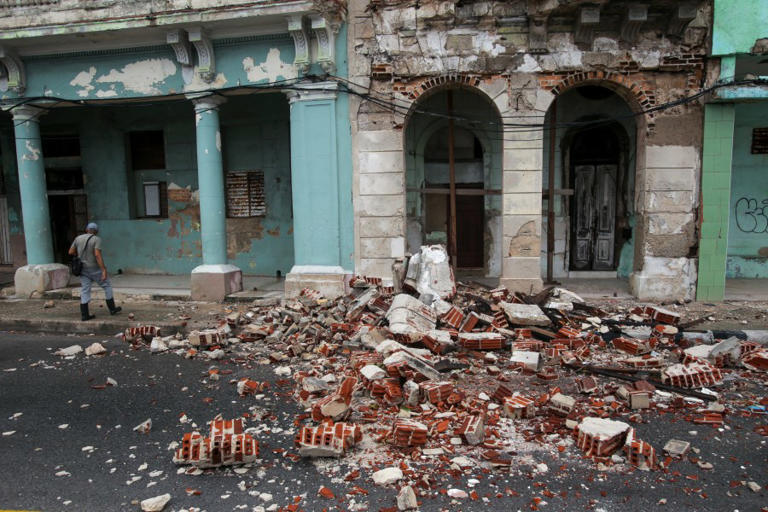 Did the earthquake hit varadero cuba
