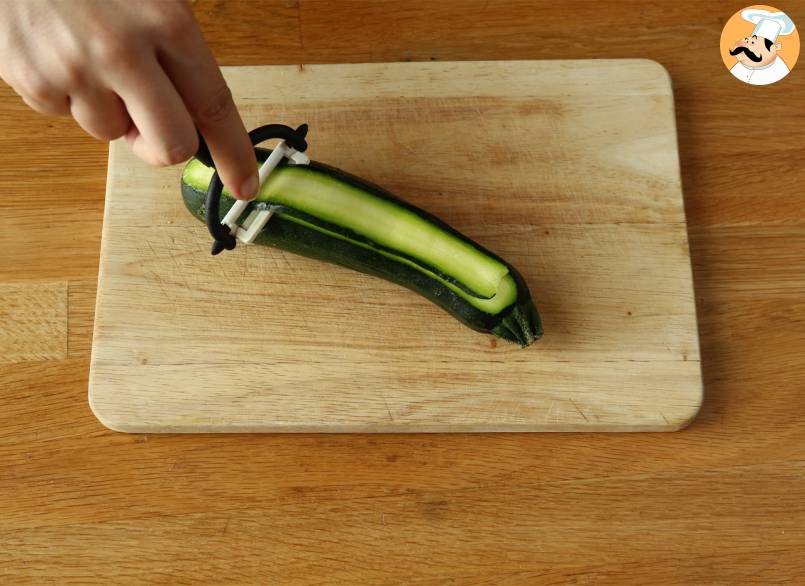 Zucchiniröllchen mit sardinen