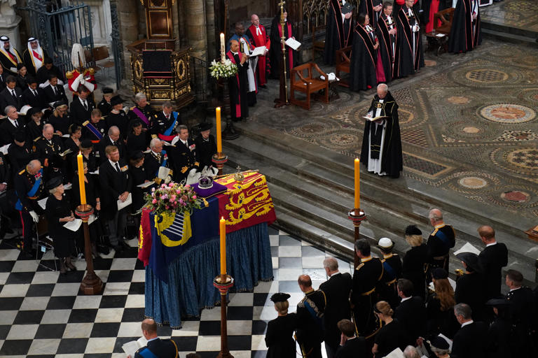 The Archbishop of Canterbury during the State Funeral of Queen Elizabeth II (Gareth Fuller/PA) (PA Archive)