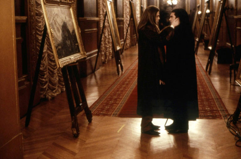 INTERVIEW WITH THE VAMPIRE, Brad Pitt, Tom Cruise, 1994, (c) Warner Brothers/courtesy Everett Collection