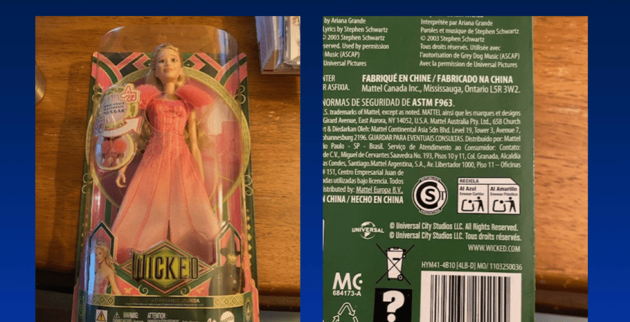 Mattel Apologizes After Porn Site Mistakenly Printed On ‘Wicked’ Doll Box