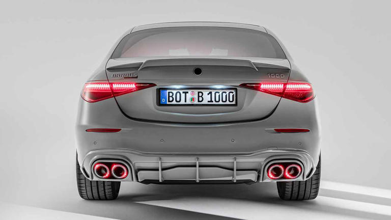 The Brabus '1000 All Grey' is a 986bhp S-Class that gets to