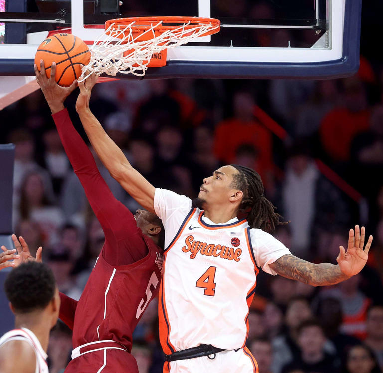 Syracuse Basketball Hangs On Late To Edge Colgate, 74-72