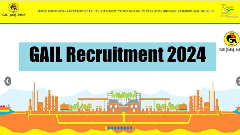GAIL Recruitment 2024: Golden Chance to Apply For 261 Various 