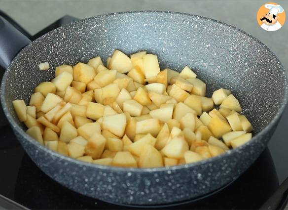 Einzelne apfeltaschen