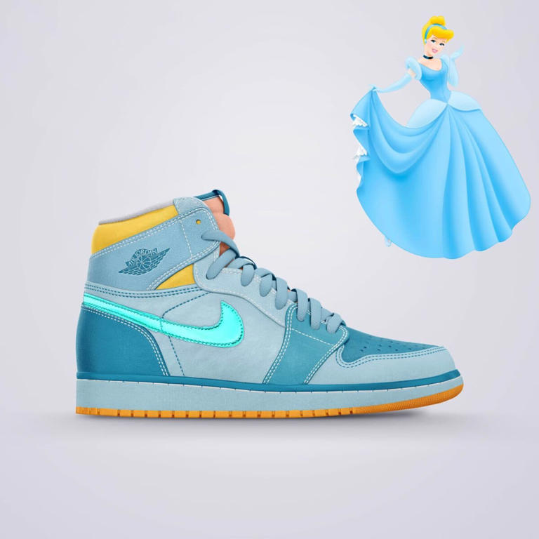 Disney Princess x Air Jordan 1: Six Magical Sneakers