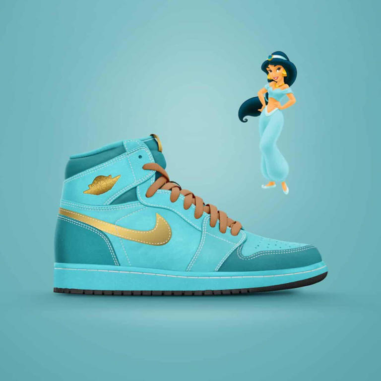 Disney Princess x Air Jordan 1: Six Magical Sneakers
