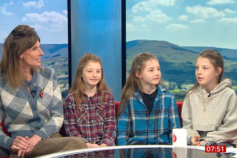 Our Yorkshire Farm's Amanda Owen speaks about 'daunting' project and 'difficult times'